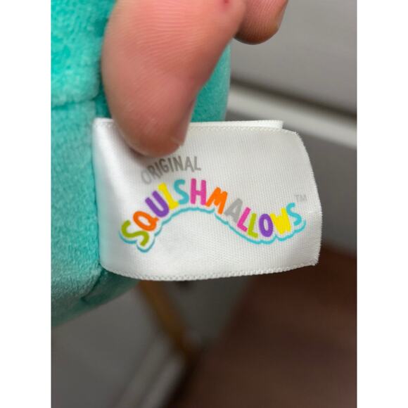 Squishmallows 5" Blue Purple Valentines Leon The Monster Kellytoy Plushie - Picture 6 of 7